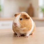 Cochon d'Inde en bonne santé, au pelage sain